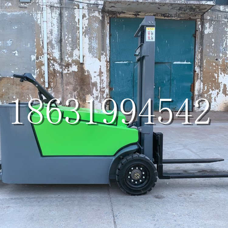 新晃侗族自治县小型电动叉车1吨2吨步行站驾式电瓶堆高充电装卸车液压升降车铲车